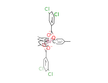 bis(3,5‐dichlorobenzoato)tris(p‐tolyl)bismuth(V)