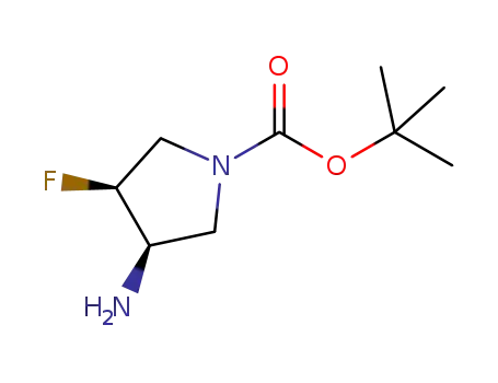 (3R,4S)-tert-butyl 3-amino-4-fluoropyrrolidine-1-carboxylate