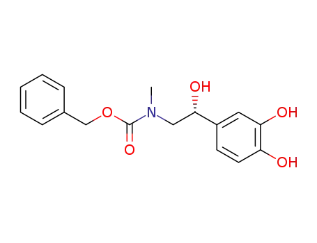 benzyl (R)-(2-(3,4-dihydroxyphenyl)-2-hydroxyethyl)(methyl)carbamate