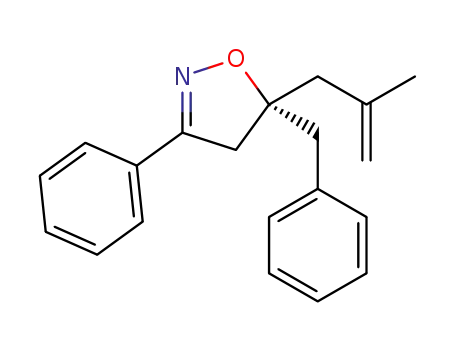 (R)-5-benzyl-5-(2-methylallyl)-3-phenyl-4,5-dihydroisoxazole