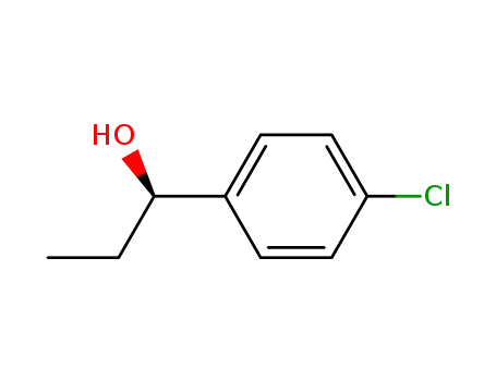 Molecular Structure of 110611-21-7 ((R)-1-(4-CHLOROPHENYL)-1-PROPANOL)