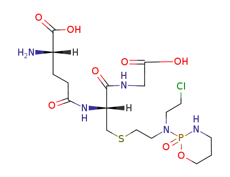 (S)-2-Amino-4-((R)-1-(carboxymethyl-carbamoyl)-2-{2-[(2-chloro-ethyl)-(2-oxo-2λ5-[1,3,2]oxazaphosphinan-2-yl)-amino]-ethylsulfanyl}-ethylcarbamoyl)-butyric acid