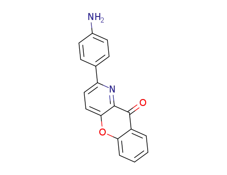 2-(4-aminophenyl)-10H-chromeno[3,2-b]pyridin-10-one