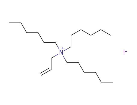 N-allyl-N,N,N-trihexylammonium iodide