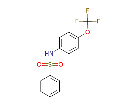 N-(4-(trifluoromethoxy)phenyl)benzenesulfonamide