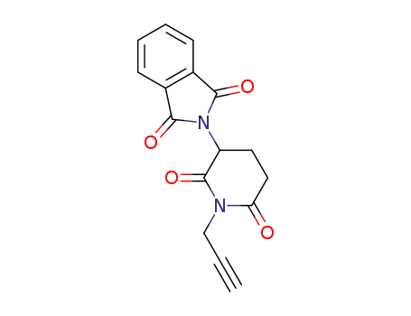 2-[2,6-dioxo-1-(prop-2-yn-1-yl)piperidin-3-yl]isoindoline-1,3-dione