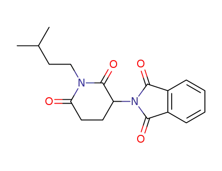 2-(1-isopentyl-2,6-dioxopiperidin-3-yl)isoindoline-1,3-dione