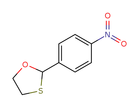 Molecular Structure of 22391-06-6 (4-nitrophenyl-1,3-oxathiolane)