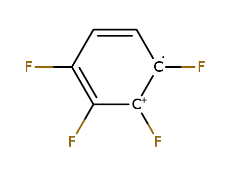 1,2,3,4-tetrafluorobenzene cation