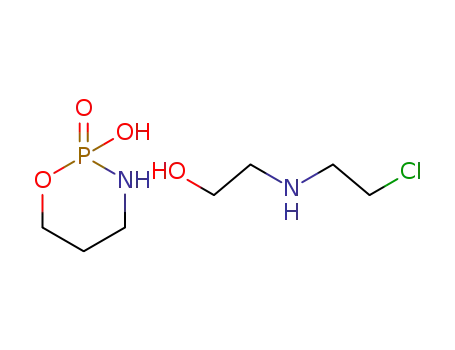 2-oxo-2λ5-[1,3,2]oxazaphosphinan-2-ol; 2-(2-chloro-ethylamino)-ethanol salt