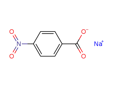 Molecular Structure of 3847-57-2 (sodium 4-nitrobenzoate)