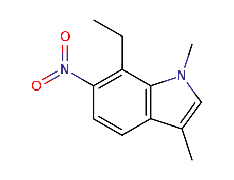 1,3-dimethyl-7-ethyl-6-nitroindole