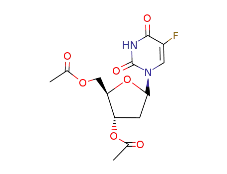 Acetic acid (2R,3S)-2-acetoxymethyl-5-((S)-5-fluoro-2,4-dioxo-3,4-dihydro-2H-pyrimidin-1-yl)-tetrahydro-furan-3-yl ester