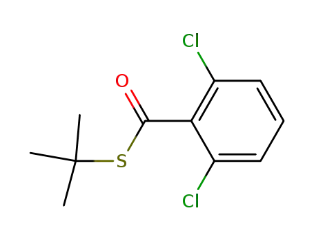 t-butyl 2,6-dichlorothiolbenzoate