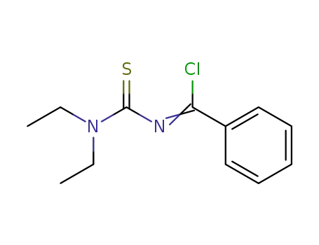 N-[(diethylamino)carbonothioyl]benzenecarboximidoyl chloride