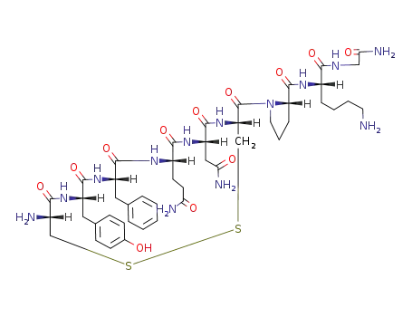 Molecular Structure of 50-57-7 (Lypressin)