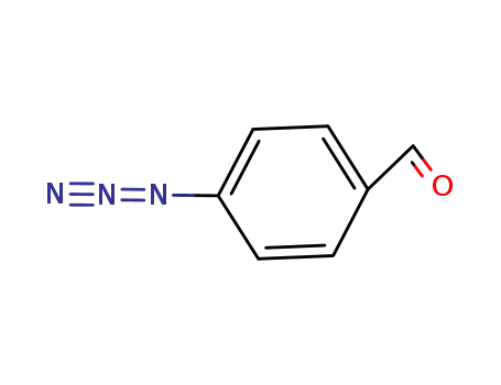 Molecular Structure of 24173-36-2 (p-azidobenzaldehyde)