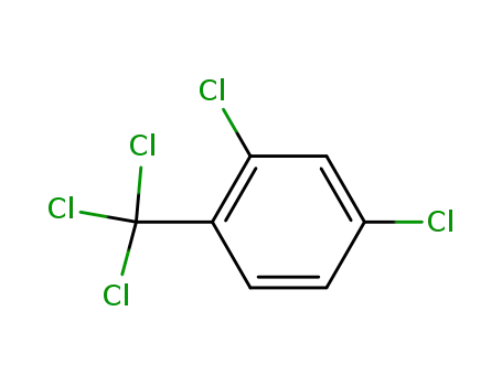 Molecular Structure of 13014-18-1 (2,4-DICHLOROBENZOTRICHLORIDE)