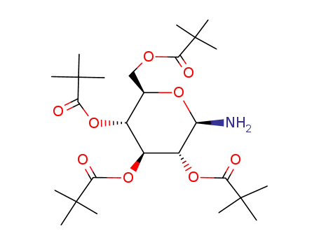 N-[2,3,4,6-tetra-O-pivaloyl-β-D-glucopyranosyl]amine