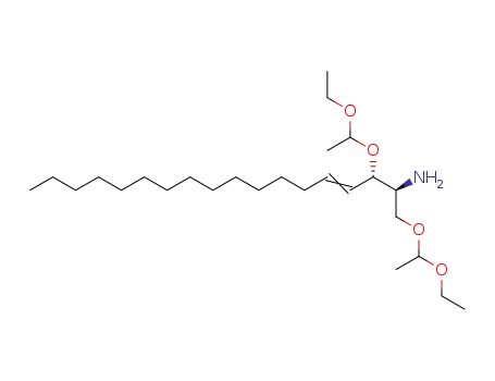Molecular Structure of 102842-95-5 (3,5,9,11-Tetraoxatridecan-7-amine, 4,10-dimethyl-6-(1-pentadecenyl)-)