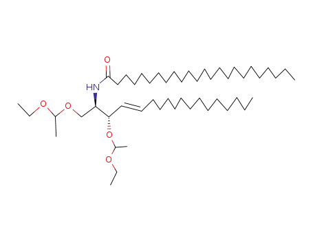 (2R,3S,4E)-1,3-di-O-(1-ethoxyethyl)-N-tetracosanyl-2-amino-4-octadecene-1,3-diol