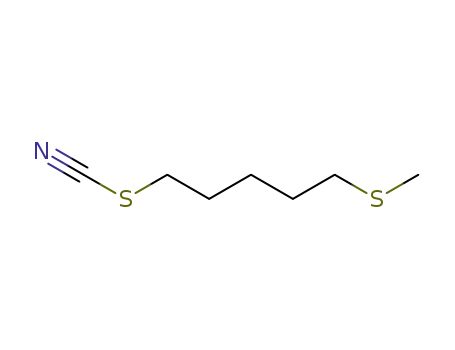 1-Methylsulfanyl-5-thiocyanato-pentane