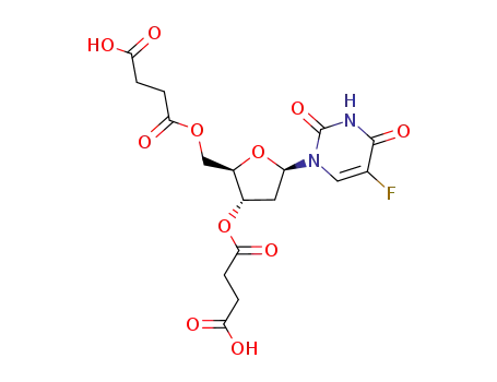 3',5'-bis(3-carboxypropionyl)-5-fluoro-2'-deoxyuridine