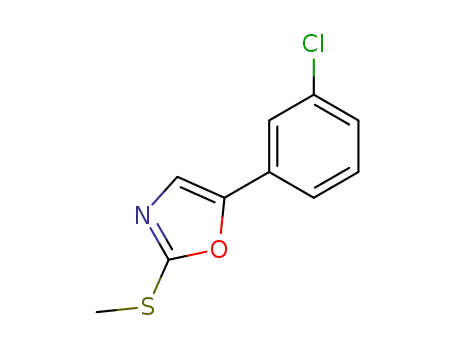 2-methylthio-5-(m-chlorophenyl)oxazole