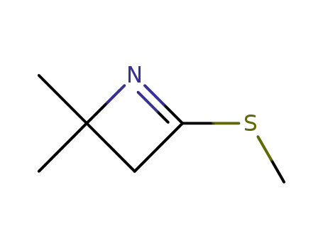 2-(methylthio)-4,4-dimethyl-1-azetine
