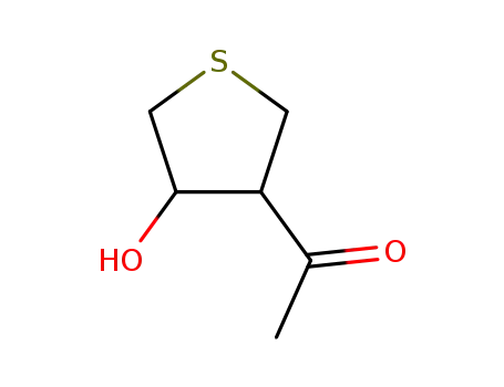 3-acetyl-4-hydroxy-tetrahydrothiophene