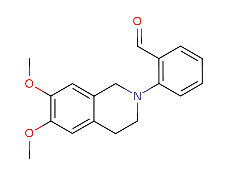 2-(6,7-dimethoxy-3,4-dihydroisoquinolin-2(1H)-yl)benzaldehyde