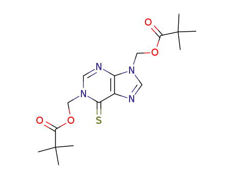 2,2-Dimethyl-propionic acid 1-(2,2-dimethyl-propionyloxymethyl)-6-thioxo-1,6-dihydro-purin-9-ylmethyl ester
