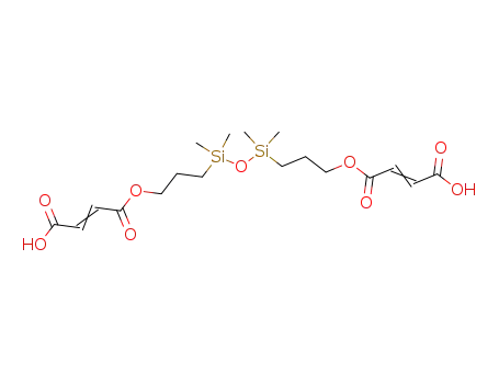 (E)-But-2-enedioic acid mono-(3-{3-[3-((E)-3-carboxy-acryloyloxy)-propyl]-1,1,3,3-tetramethyl-disiloxanyl}-propyl) ester