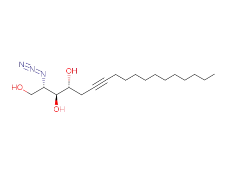 (2S,3S,4R)-2-azidooctadec-6-yne-1,3,4-triol