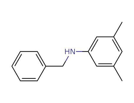 Molecular Structure of 124043-95-4 (Benzenemethanamine, N-(3,5-dimethylphenyl)-)