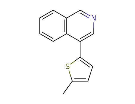 4-(5-methylthiophene-2-yl)isoquinoline