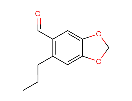 6-n-propyl-3,4-methylenedioxy-benzaldehyde