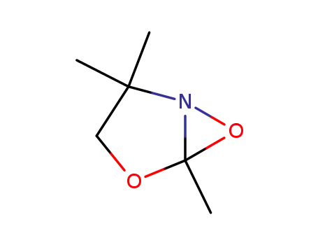 Molecular Structure of 62539-46-2 (4,6-Dioxa-1-azabicyclo[3.1.0]hexane, 3,6,6-trimethyl-)