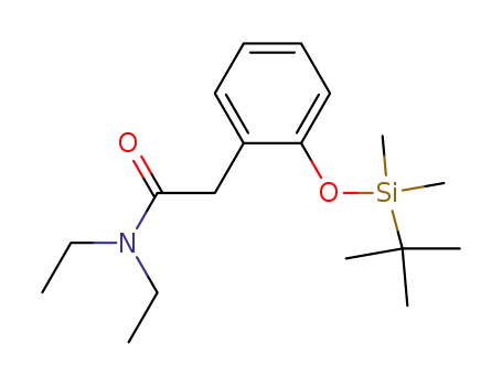 2-[2-(tert-Butyl-dimethyl-silanyloxy)-phenyl]-N,N-diethyl-acetamide