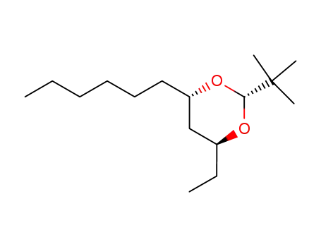 (2R*,4S*,6S*)-2-tert-butyl-4-ethyl-6-hexyl-1,3-dioxane