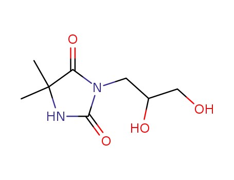 3-(2,3-dihydroxypropyl)-5,5-dimethylhydantoin