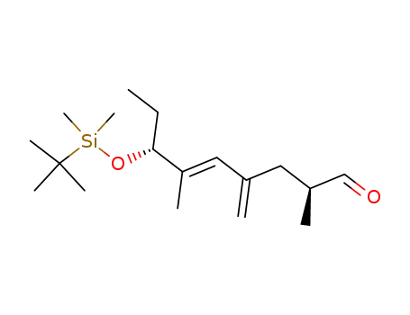 (E)-(2S,7R)-7-(tert-Butyl-dimethyl-silanyloxy)-2,6-dimethyl-4-methylene-non-5-enal