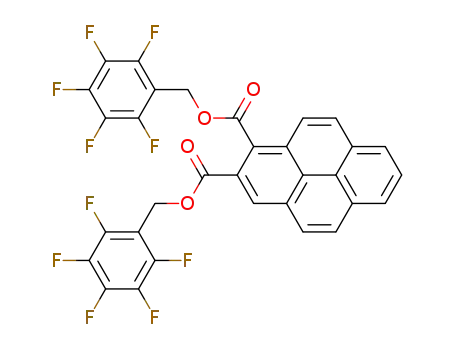 2,3-bis(pentafluorobenzyl)pyrenedicarboxylate