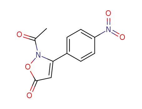 2-acetyl-3-(4-nitrophenyl)isoxazol-5(2H)-one