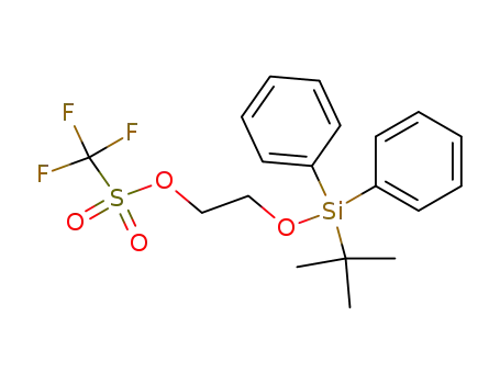 2-{[tert-butyl(diphenyl)silyl]oxy}ethyl trifluoromethansulphonate