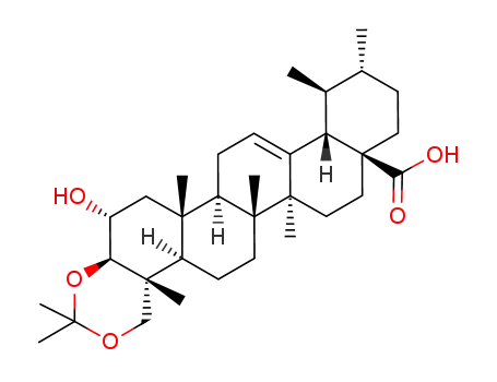 2α-hydroxy-3β,23-isopropylidenedioxy-urs-12-ene-28-oic acid