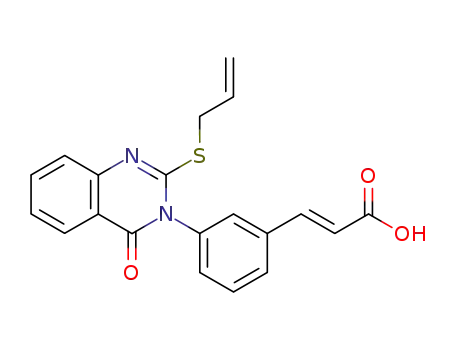 3-[3-(2-allylsulfanyl-4-oxo-4H-quinazolin-3-yl)-phenyl]-acrylic acid