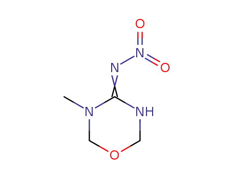 3,6-dihydro-3-methyl-N-nitro-2H-1,3,5-oxadiazin-4-amine