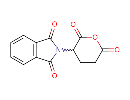 Molecular Structure of 3343-28-0 (N-PHTHALOYL-DL-GLUTAMIC ANHYDRIDE  98)