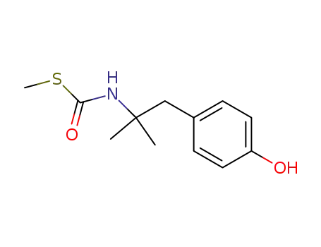 S-methyl N-[1-(4-hydroxyphenyl)-2-methylprop-2-yl]thiocarbamate